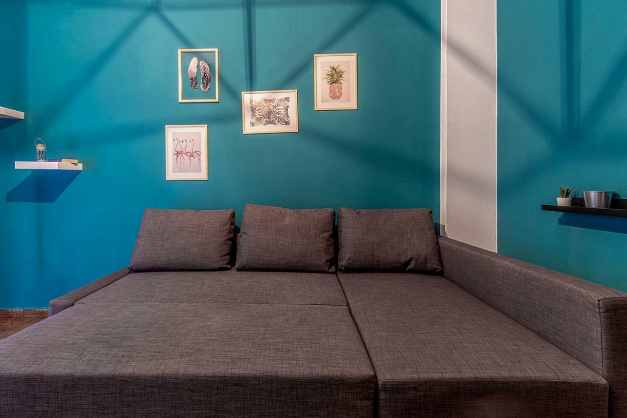 Colourful Apt,Airport Line,6 Min Metro,300 Mbps! Lejlighed Athen Eksteriør billede